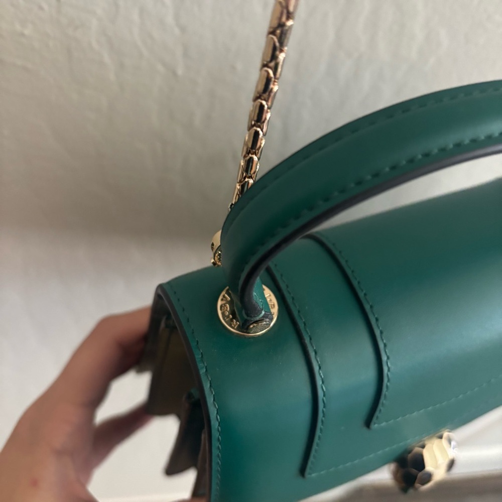 Bulgari serpenti forever handbag in green - Picture 10 of 16
